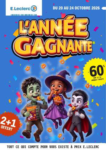 Catalogue E.Leclerc - 20/10/2026 - 24/10/2026.