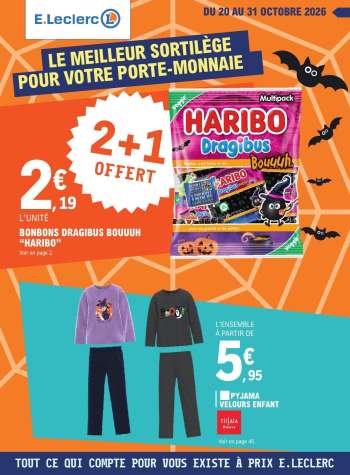 Catalogue E.Leclerc - 20/10/2026 - 31/10/2026.