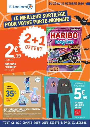 Catalogue E.Leclerc - 20/10/2026 - 31/10/2026.