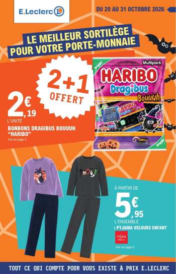 Catalogue E.Leclerc - 20/10/2026 - 31/10/2026.