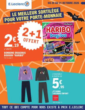 Catalogue E.Leclerc - 20/10/2026 - 31/10/2026.