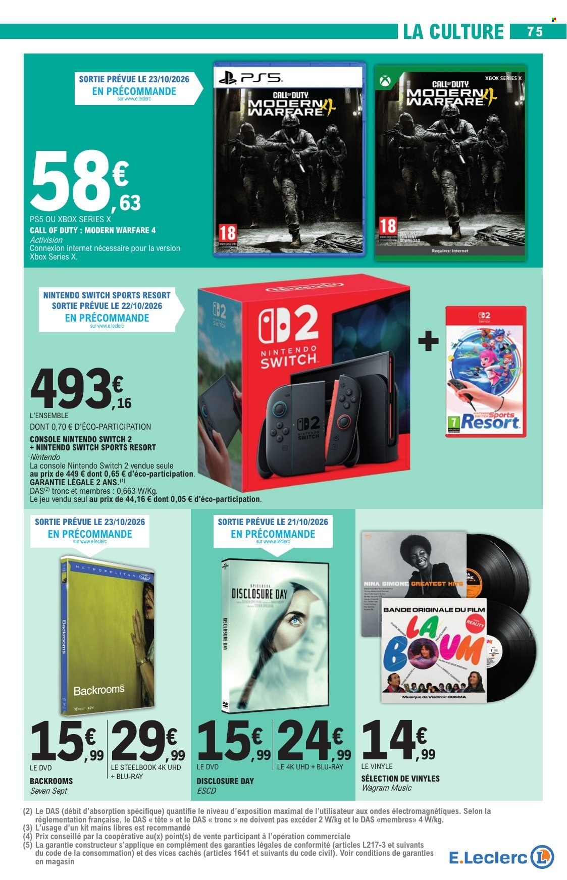 Catalogue E.Leclerc - 20/10/2026 - 31/10/2026. Page 75