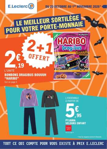Catalogue E.Leclerc - 20/10/2026 - 31/10/2026.