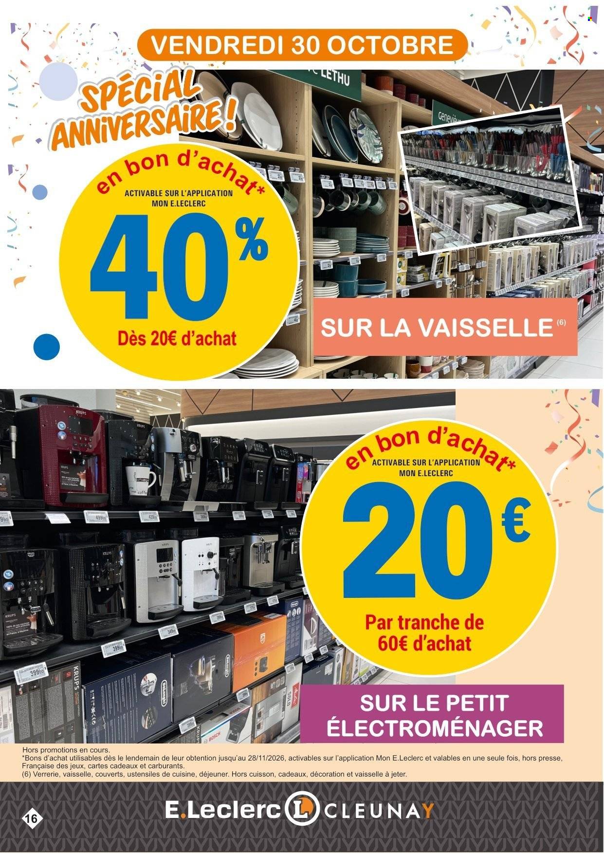 Catalogue E.Leclerc - 22/10/2026 - 31/10/2026. Page 16