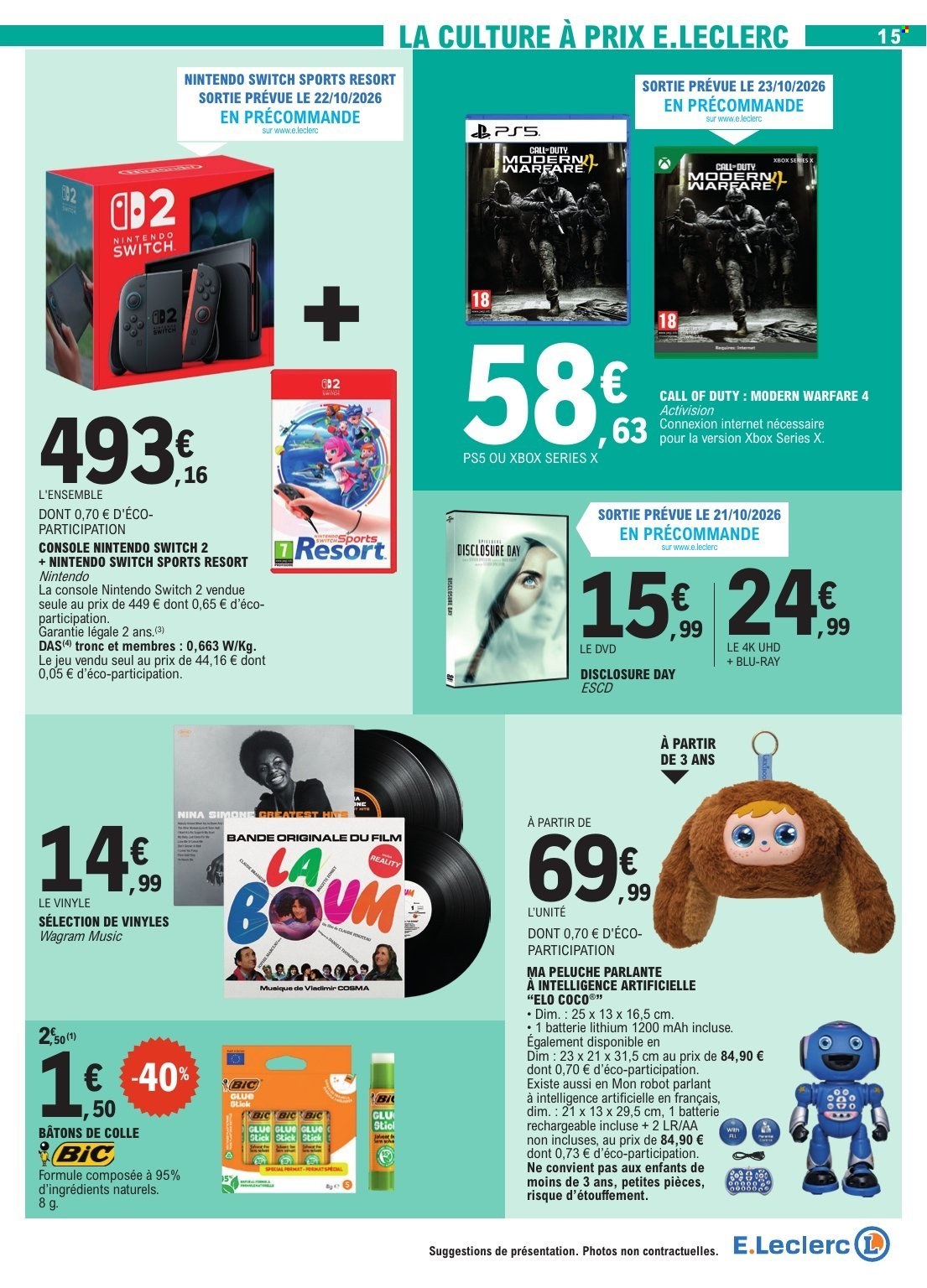 Catalogue E.Leclerc - 20/10/2026 - 31/10/2026. Page 15