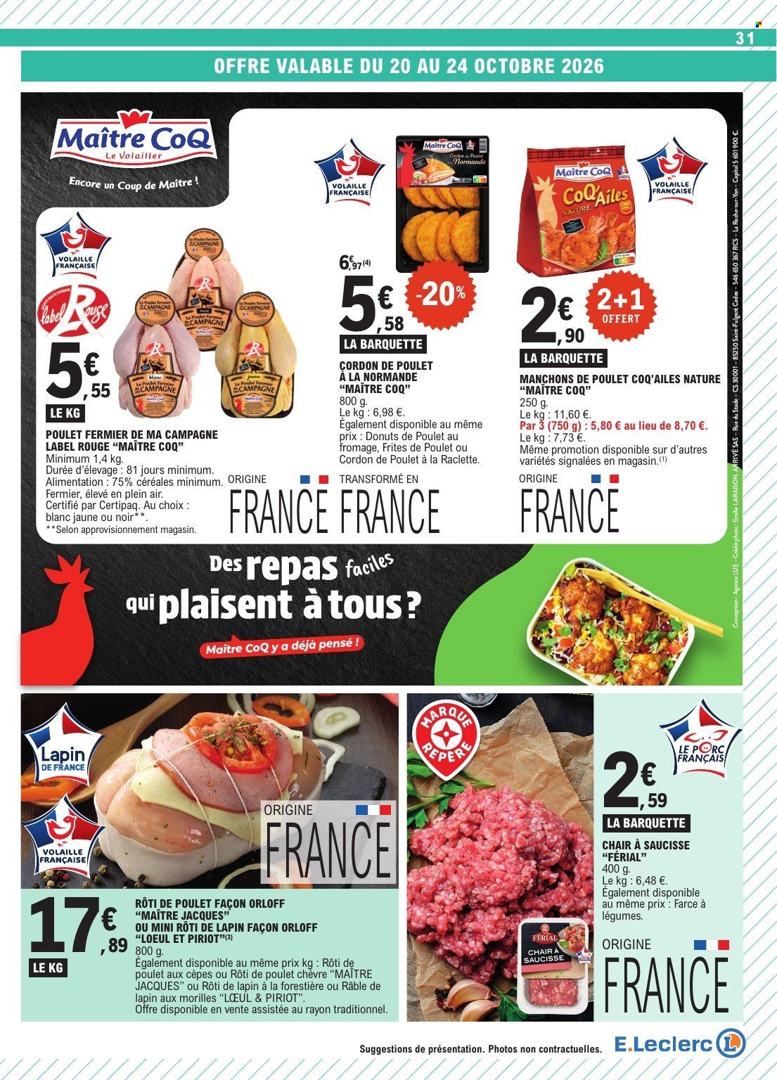 Catalogue E.Leclerc - 20/10/2026 - 31/10/2026. Page 31