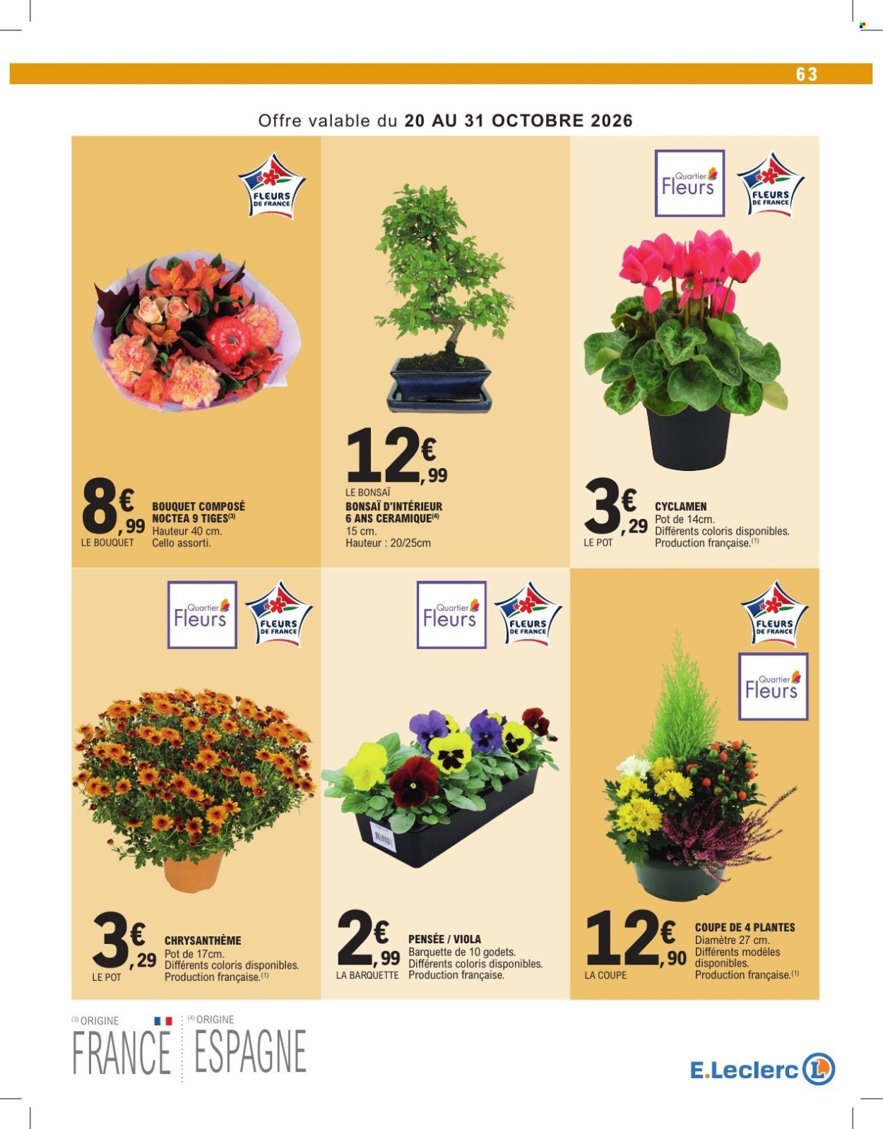 Catalogue E.Leclerc - 20/10/2026 - 31/10/2026. Page 63