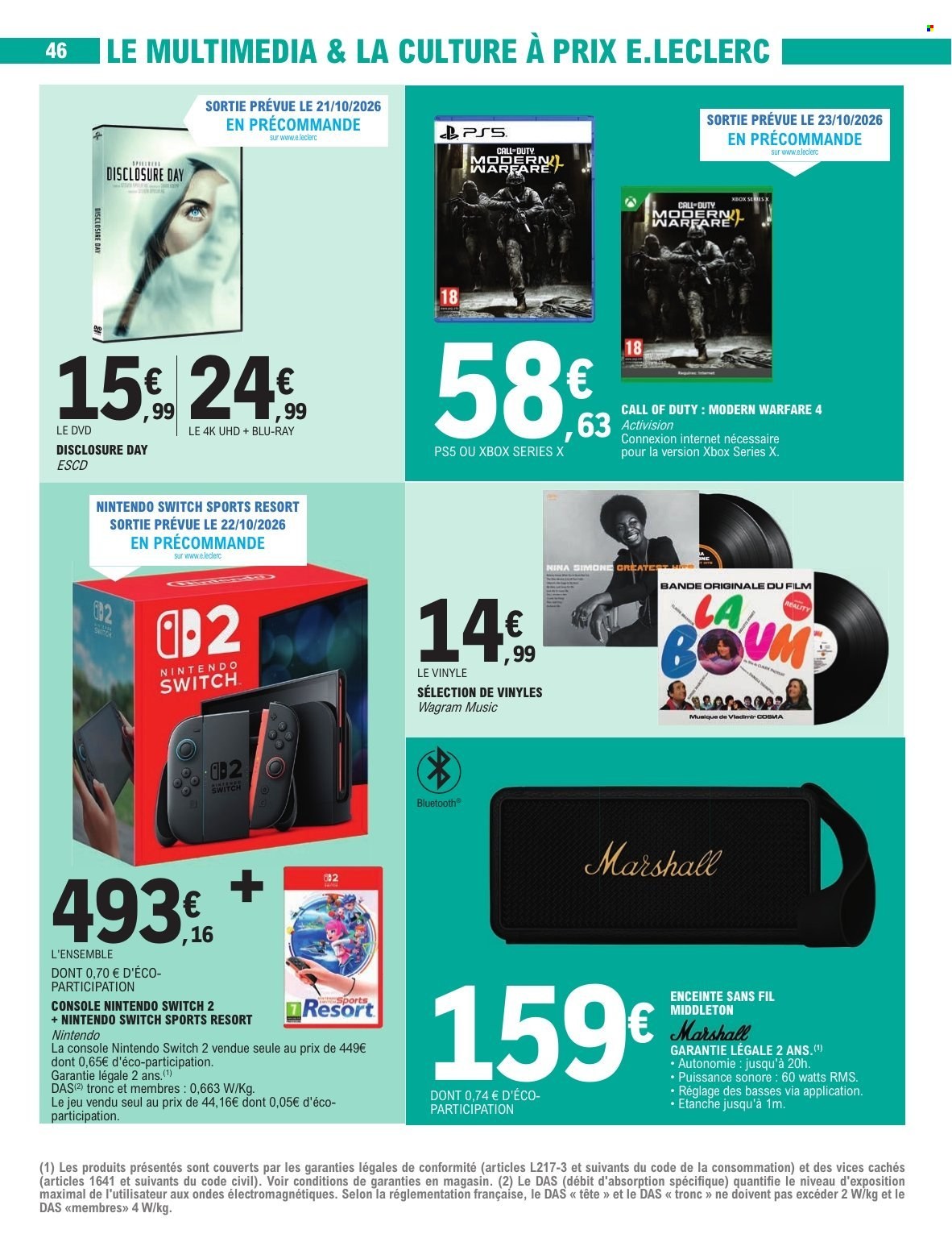 Catalogue E.Leclerc - 20/10/2026 - 31/10/2026. Page 46