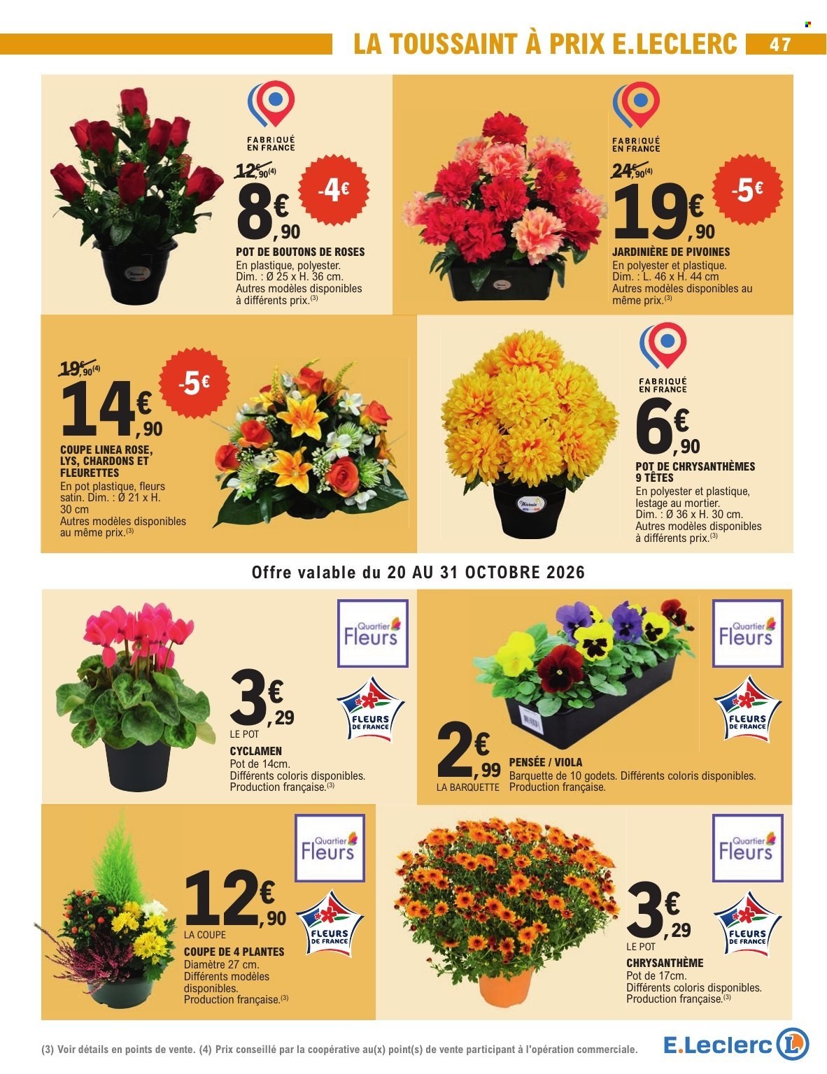 Catalogue E.Leclerc - 20/10/2026 - 31/10/2026. Page 47