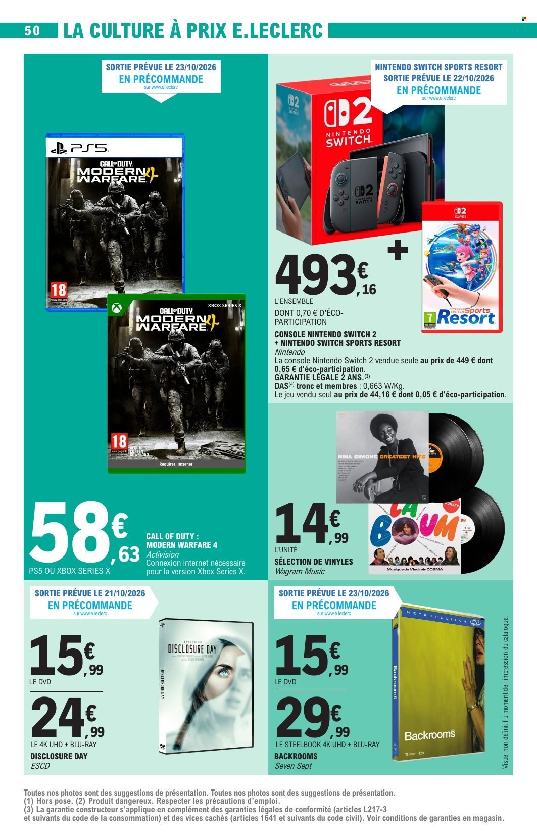 Catalogue E.Leclerc - 20/10/2026 - 31/10/2026. Page 50