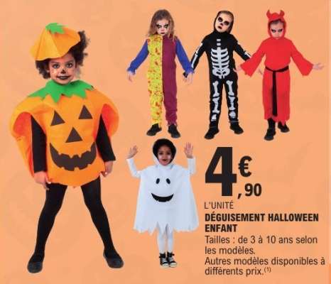 Déguisement Halloween Enfant