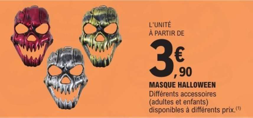 MASQUE HALLOWEEN