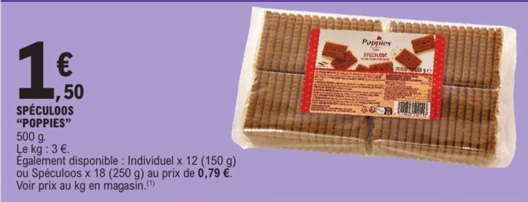 SPECULOOS POPPIES