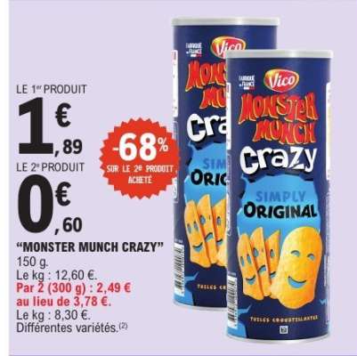 Monster Munch Crazy