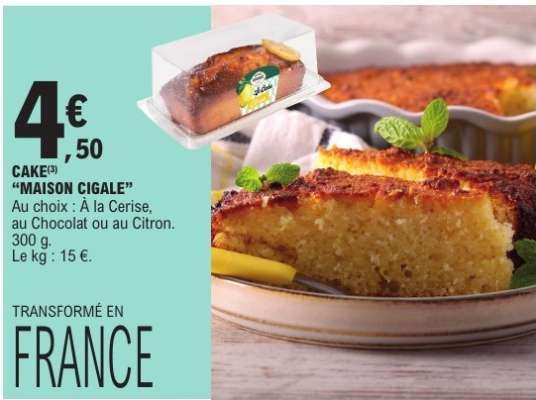 CAKE "MAISON CIGALE"
