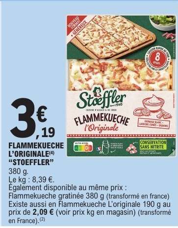 FLAMMEKUECHE L’ORIGINALE STOEFFLER