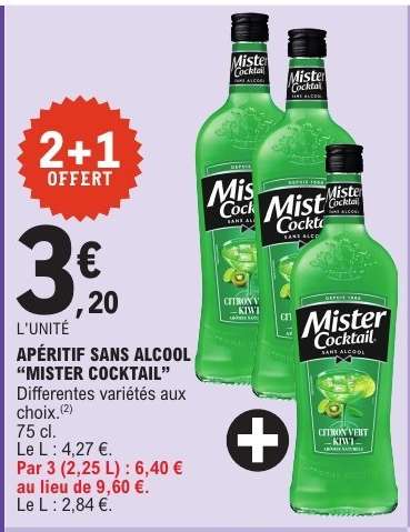 Apéritif Sans Alcool 'Mister Cocktail'