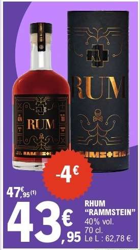 RHUM "RAMMSTEIN"