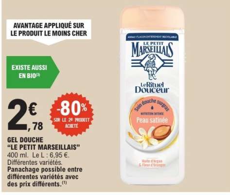 Gel Douche Le Petit Marseillais