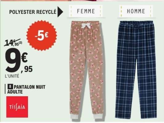 Pantalon Nuit Adulte