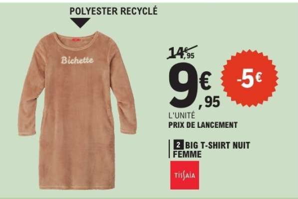 BIG T-SHIRT NUIT FEMME