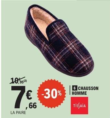 Chausson Homme