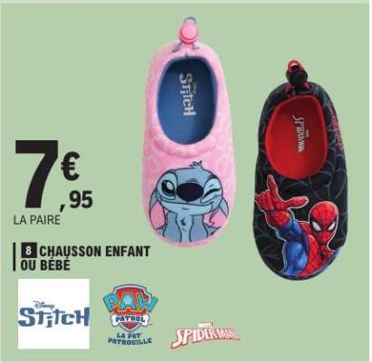 Chausson enfant ou bébé