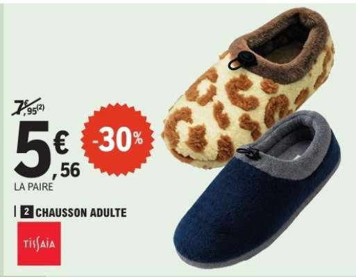 Chausson Adulte