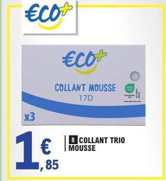 COLLANT TRIO MOUSSE