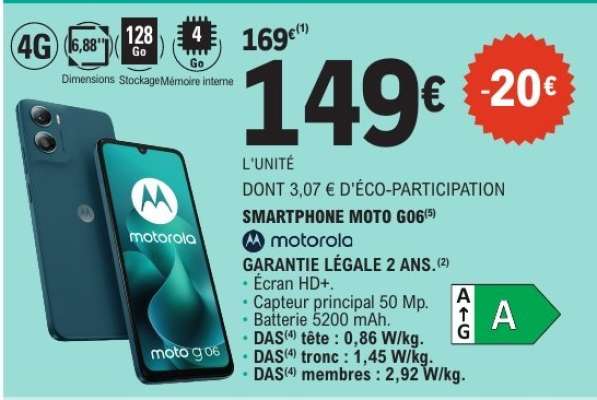SMARTPHONE MOTO G06