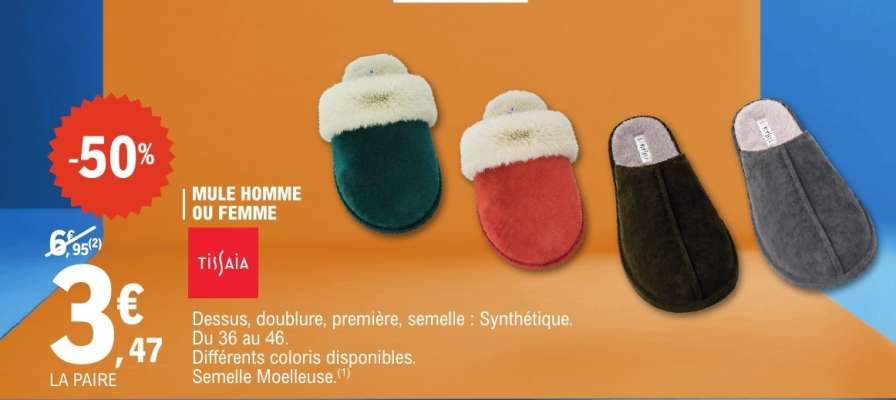 Mule Homme ou Femme