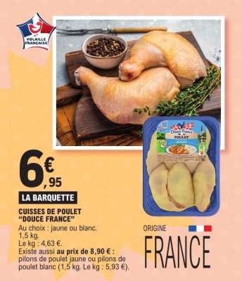 Cuisses de Poulet Douce France