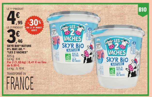 SKYR BIO NATURE 0% MAT. GR.