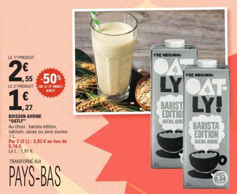 BOISSON AVOINE 'OATLY'