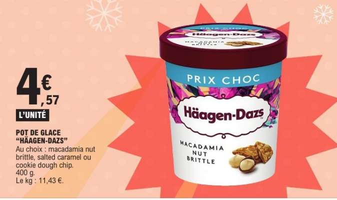 Pot De Glace Häagen-Dazs