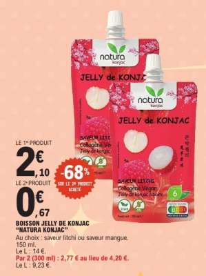 BOISSON JELLY DE KONJAC “NATURA KONJAC”
