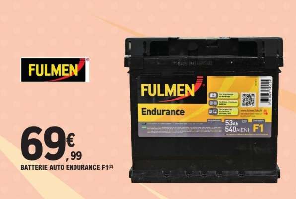 FULMEN BATTERIE AUTO ENDURANCE F1