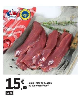 Aiguillette de Canard du Sud-Ouest IGP