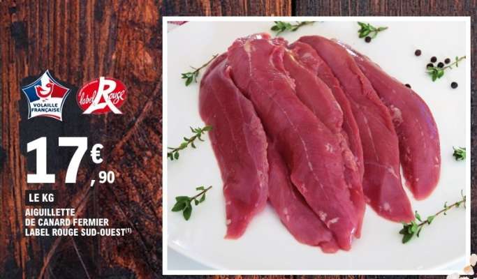 Aiguillette de Canard Fermier Label Rouge Sud-Ouest