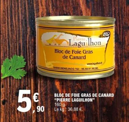 Bloc de Foie Gras de Canard "Pierre Laguilhon"