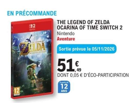 THE LEGEND OF ZELDA OCARINA OF TIME SWITCH 2