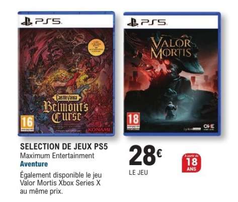SÉLECTION DE JEUX PS5