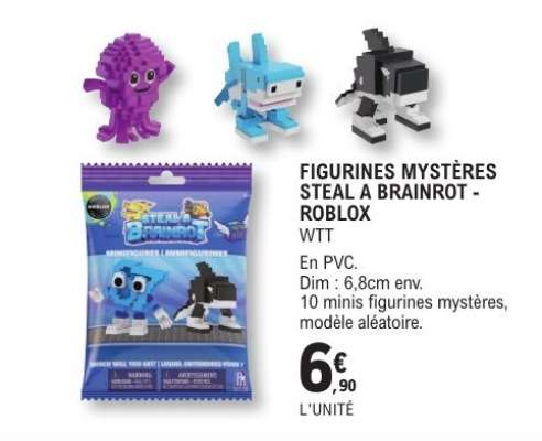 FIGURINES MYSTÈRES STEAL A BRAINROT - ROBLOX