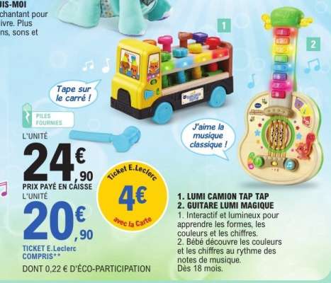 LUMI CAMION TAP TAP