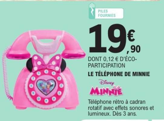LE TÉLÉPHONE DE MINNIE