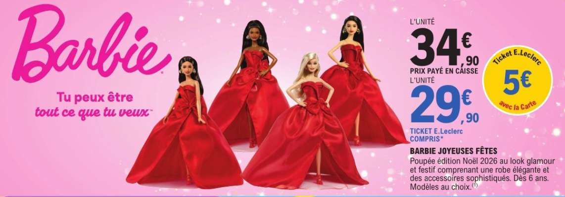 Barbie Joyeuses Fêtes