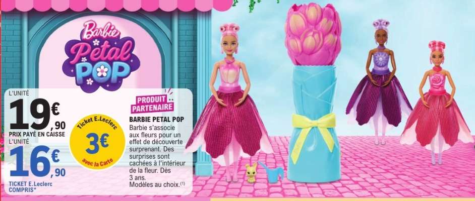 BARBIE PETAL POP