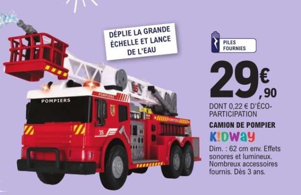 CAMION DE POMPIER