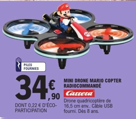 MINI DRONE MARIO COPTER RADIOCOMMANDÉ