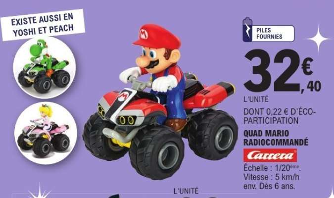 Quad Mario Radiocommandé
